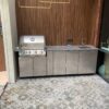 Кухня из нержавейки